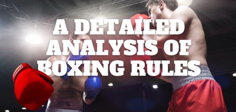 Regulation Of Boxing Matches. What Are The Rules In Boxing?