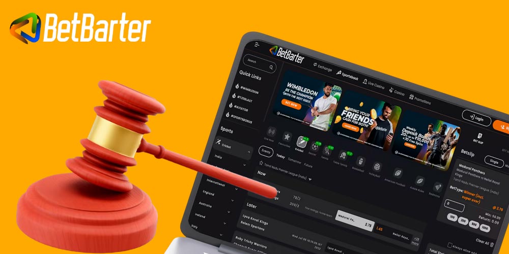 Betbarter is a legit sportsbook in India